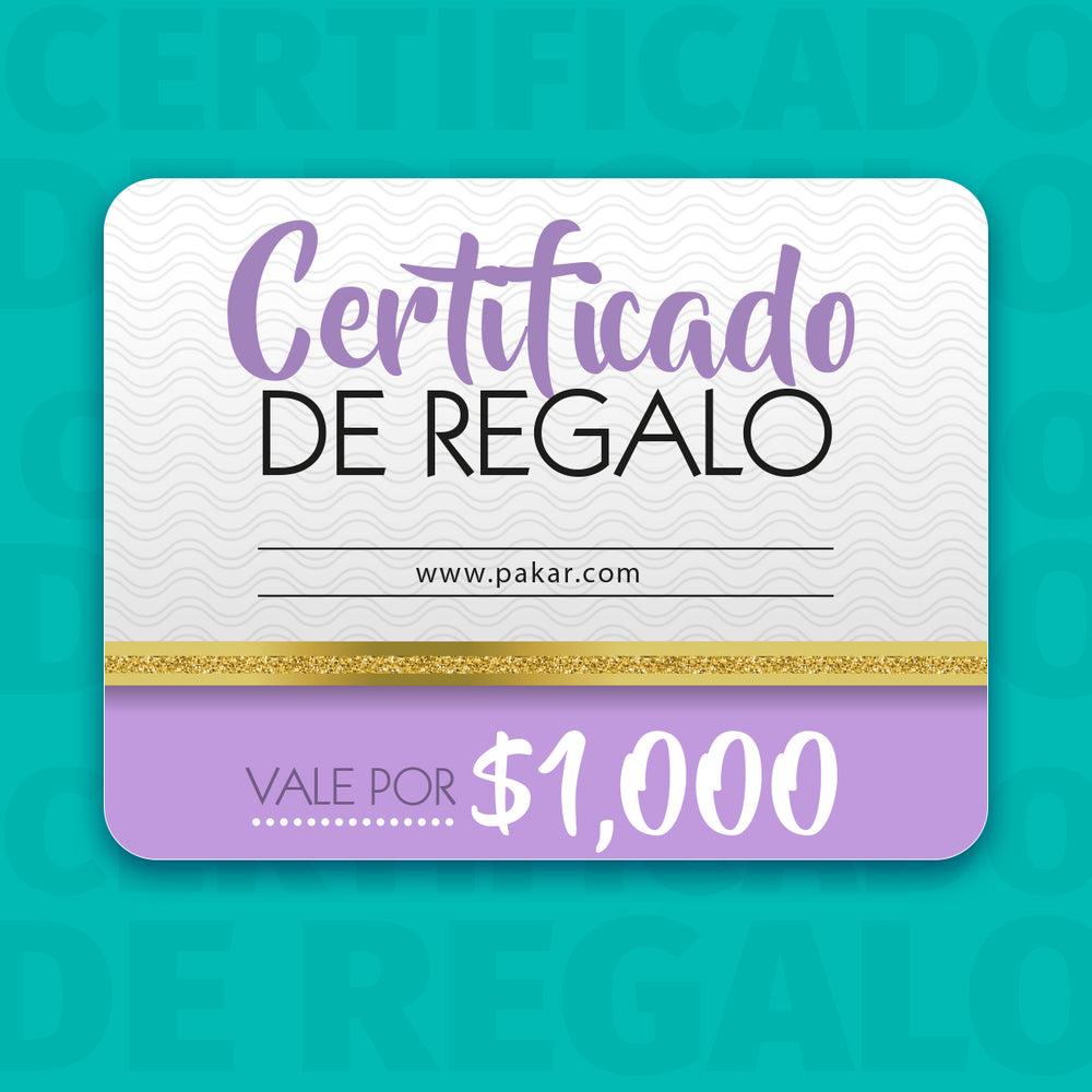 Pakar.com | Tienda online - Tarjetas de regalo Zapaterías Pakar Online - Envío gratis desde $500