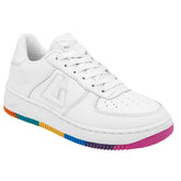 Tenis escolar para Mujer marca Apoort Blanco