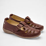 Zapato confort de piel Mora Confort para mujer
