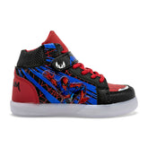 Tenis urbano con luces spiderman Space Boys para Niño preescolar
