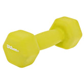Pakar - Mancuernas para ejercitarse color amarillo marca Wilson