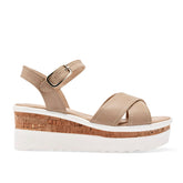 Sandalia de plataforma Lady One para mujer