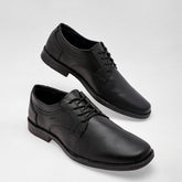 Zapato escolar para Niño marca Yuyin Negro