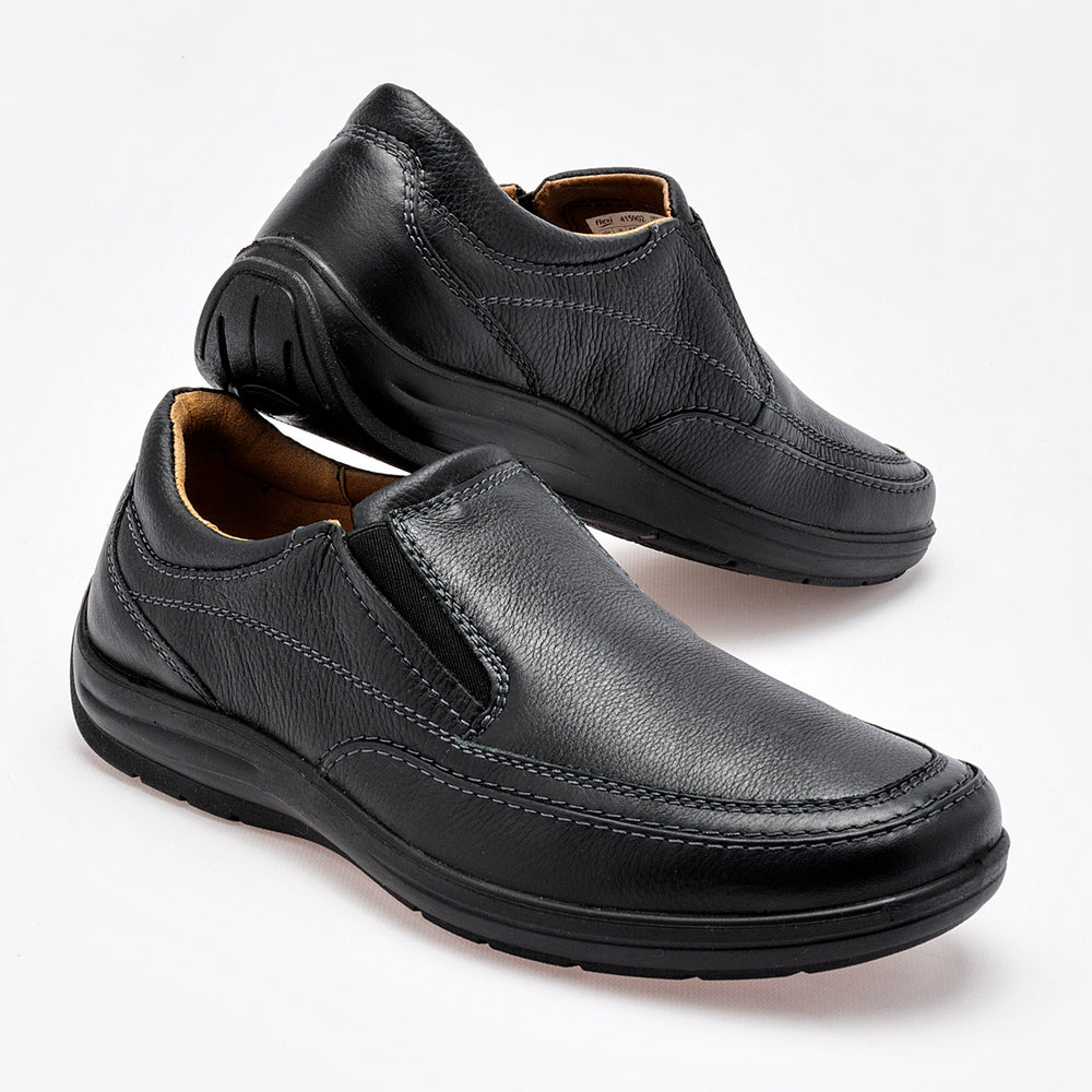 Zapato de piel Flexi para hombre