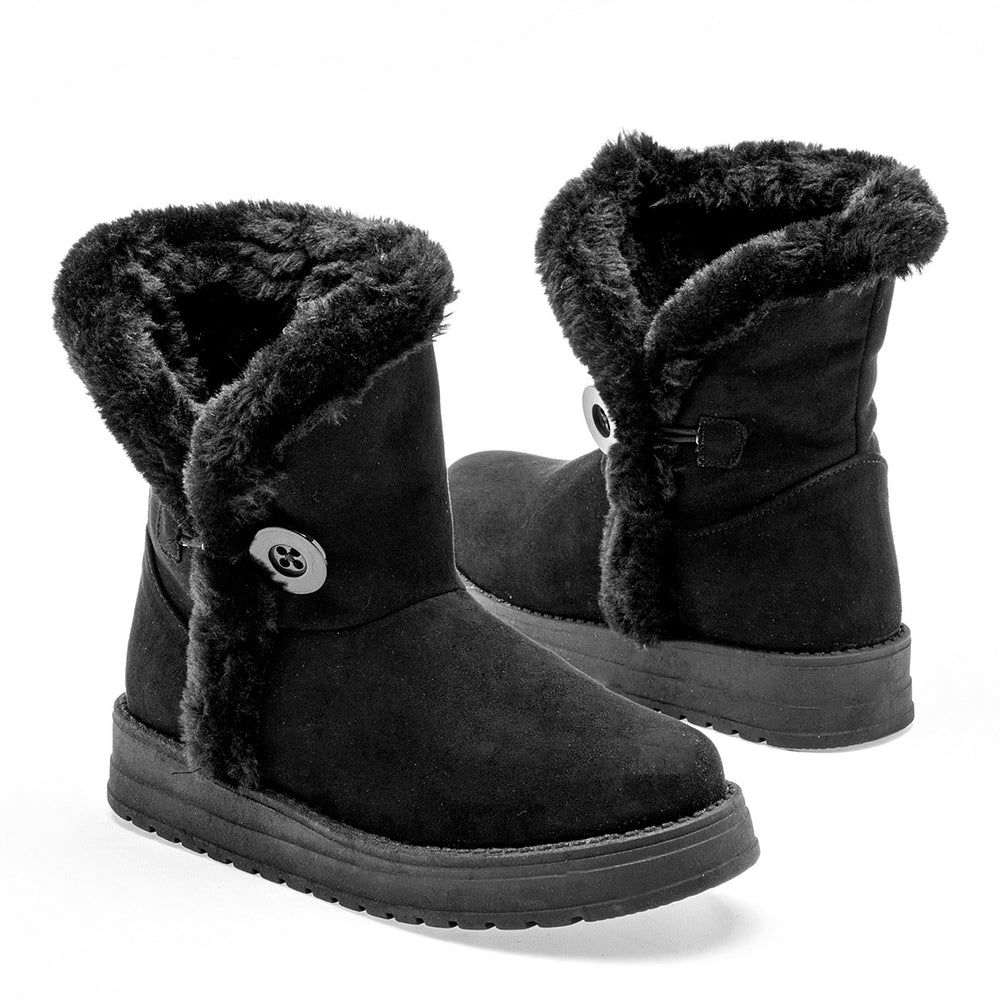 Pakar.com | Tienda online - Botín con peluche para mujer Rojo Cereza - Envío gratis desde $500