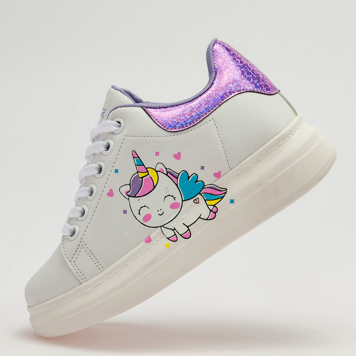 Pakar Dia de muertos Tenis escolar para nina marca Stars Of The World Blanco cod. 120958