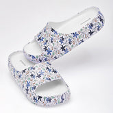 Sandalia slide chunky Elega para mujer