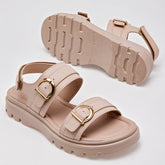 Sandalia plataforma Green Love para mujer
