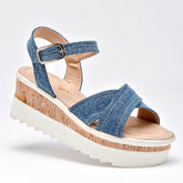 Sandalia plataforma Lady One para mujer