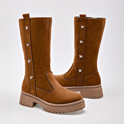 Bota Caña larga Yuyin para niña