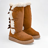 Rojo Cereza Bota para niña