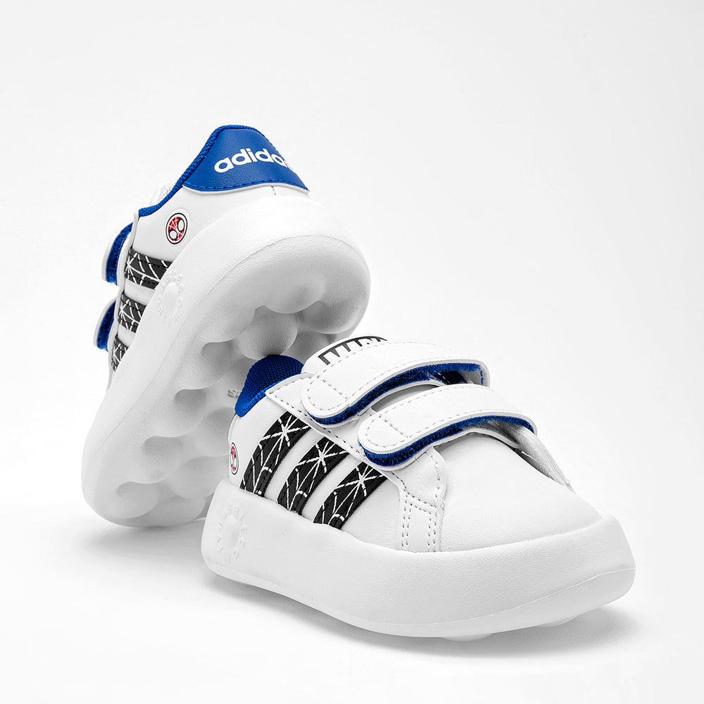 Adidas Grand Court Spiderman CF I Tenis para bebé niño