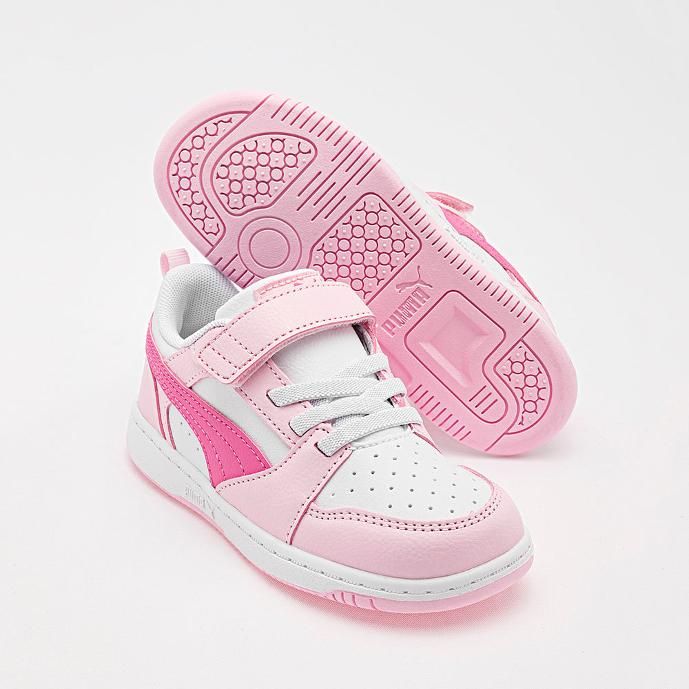Puma Rebound v6 Lo AC+ Inf Tenis para bebé niña