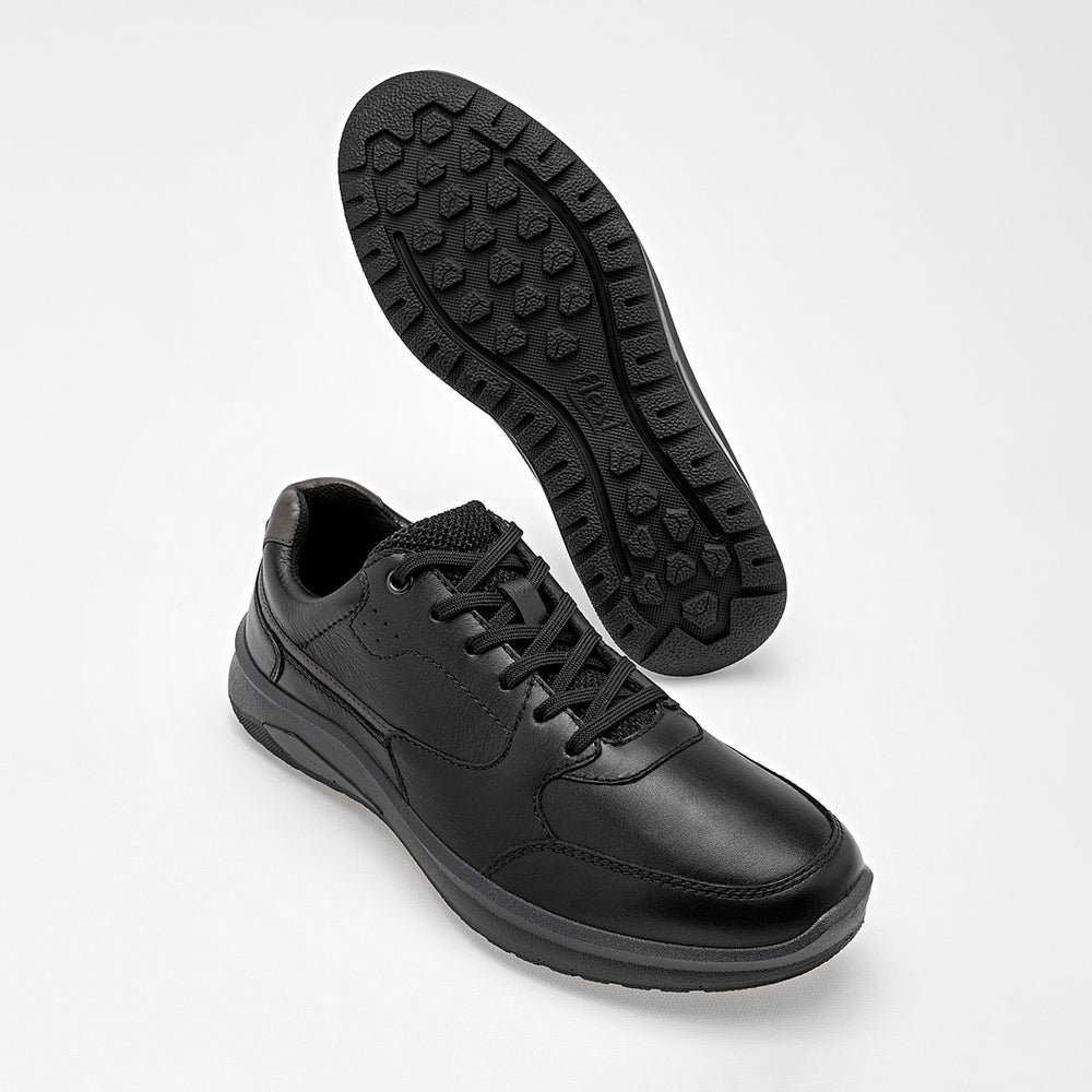 Zapato casual para Hombre marca Flexi Negro