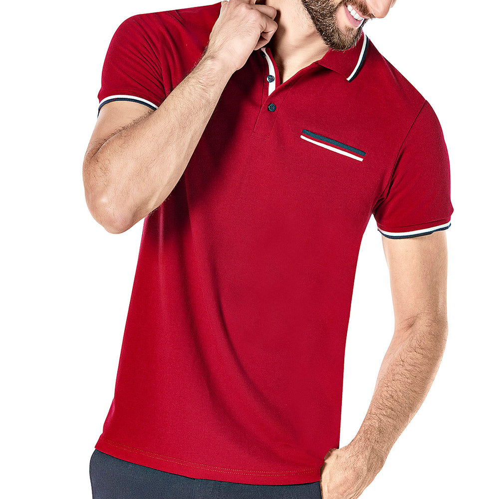 Legacy fashion Playera tipo polo para hombre