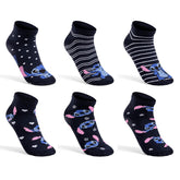Calcetas Stitch Sixpack Licencias Internacionales para Mujer