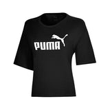 Puma ESS Cropped No. 1 Logo Relaxed Tee Playera para mujer