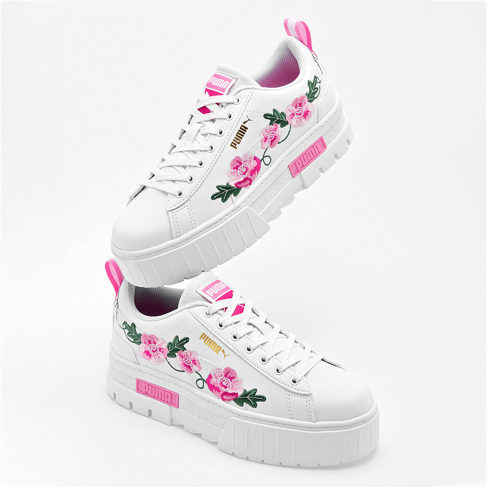 Tenis urbanos para Mujer marca Puma Blanco