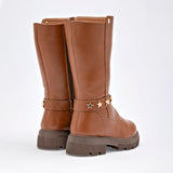 Bota de caña larga para Niña Moramora