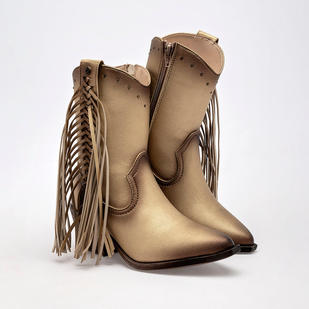 Moramora Bota con peluche para mujer