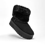 Moramora Bota con peluche para mujer