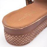 Sandalia de piel para Mujer Mora Tierra