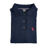Blue Blood Playera tipo polo para mujer