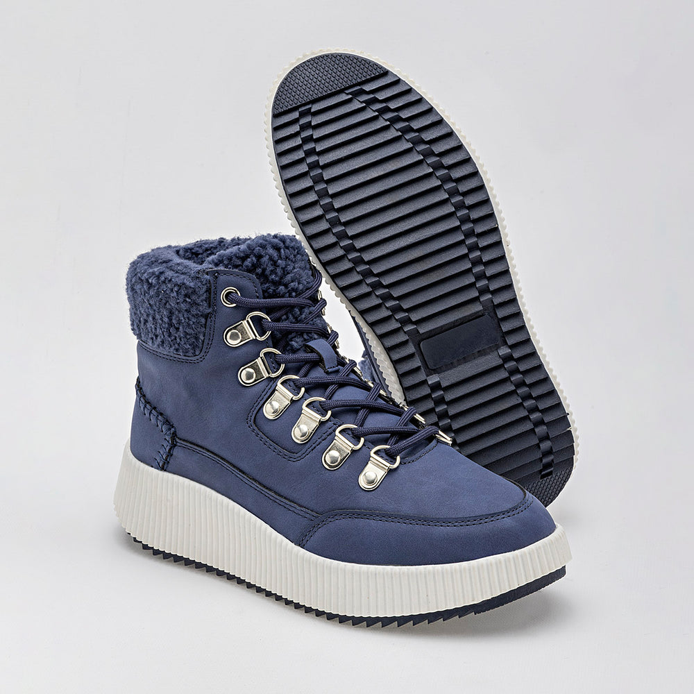 Been Class Bota con peluche para mujer