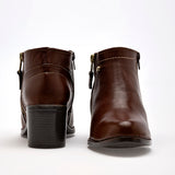 Botín de piel para Mujer Moramora