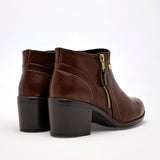 Botín de piel para Mujer Moramora