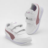 Puma St Runner V4 Sl Glitter V Inf Tenis para bebé niña