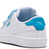 Tenis Smash 3.0 L Glitter Velcro Puma para Niña