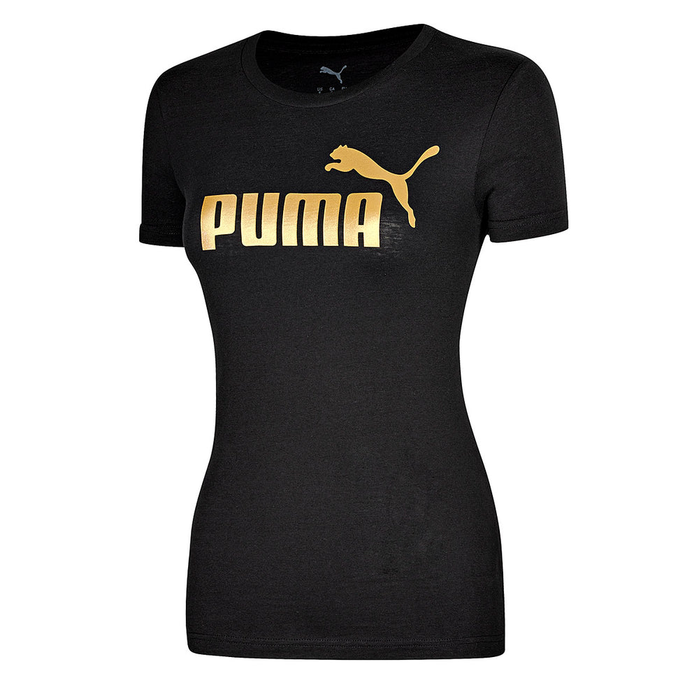 Puma Ess Metallic No. 1 Logo Tee Playera para mujer