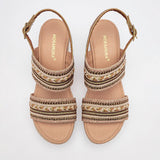 Sandalia con cuña Moramora para Mujer