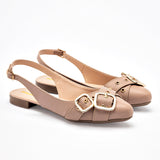 Pakar.com | Balerina Moramora para Mujer con broches dorados | |Zapaterías Pakar