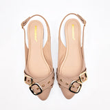 Pakar.com | Balerina Moramora para Mujer con broches dorados | Zapaterías Pakar