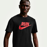 Nike M Nike Dri-fit Tee Run Swoosh