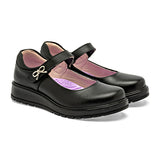 Zapato escolar de piel Yuyin para Niña