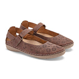 Flat Mora Tierra para Mujer