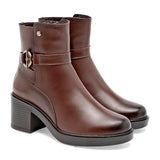 Bota de piel Moramora para Mujer