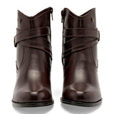 Bota de piel Moramora para Mujer