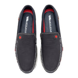 Mocasín casual Negro Total para Hombre