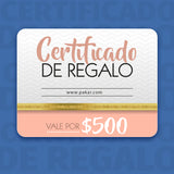 Pakar.com | Tienda online - Tarjetas de regalo Zapaterías Pakar Online - Envío gratis desde $500