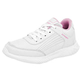 Apoort tenis deportivo para niña urbano blanco ligero