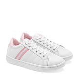 Apoort tenis urbanos para mujer blanco y rosa, ligeros