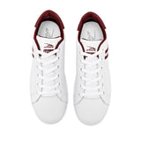 Apoort tenis urbanos de piel unisex blancos con confort