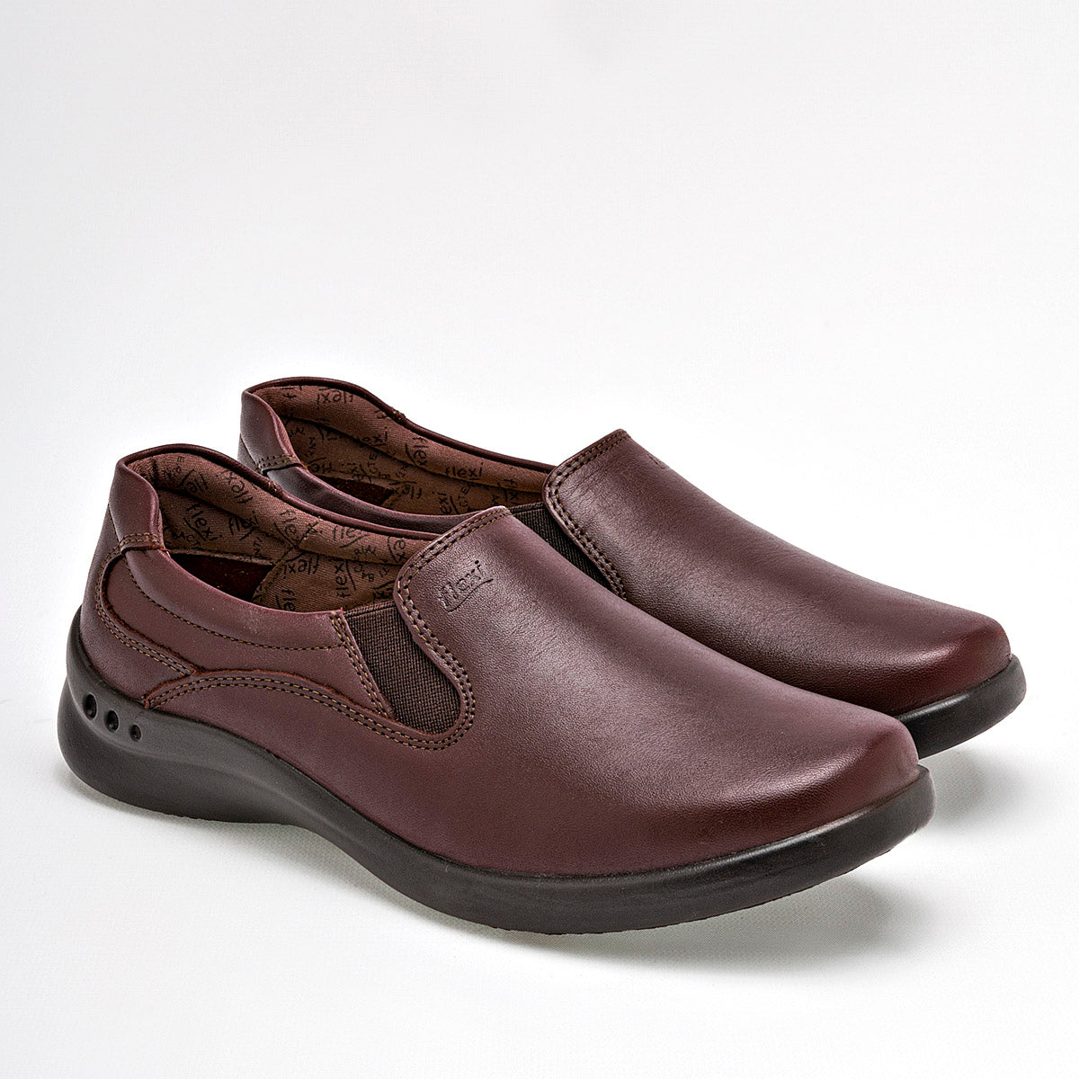 Zapato confort piel Flexi para Mujer