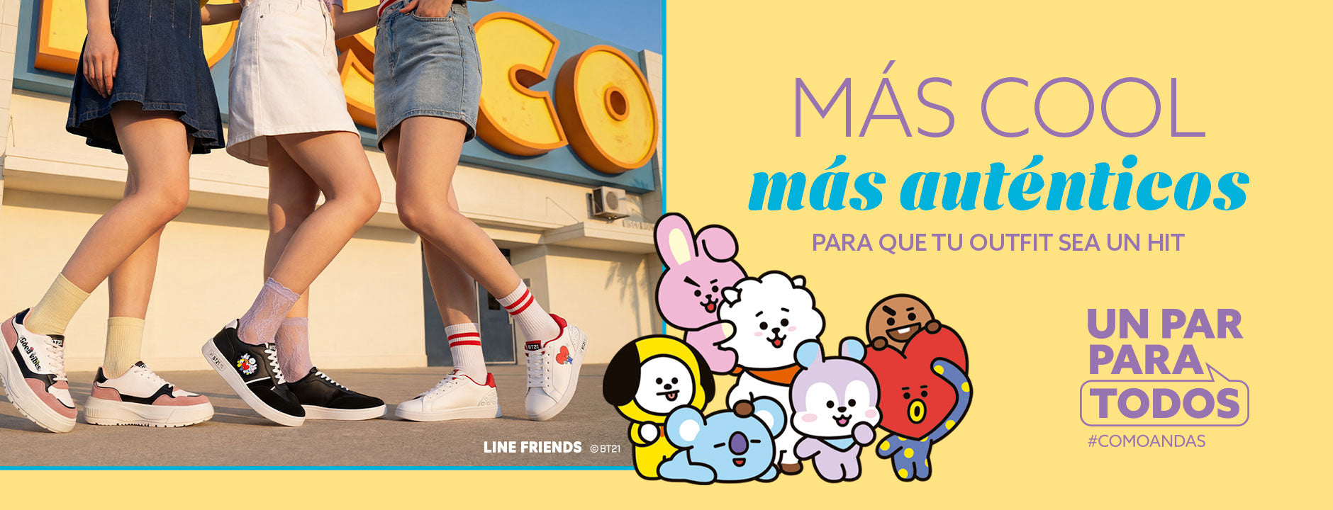 Calzado BTS en Pakar