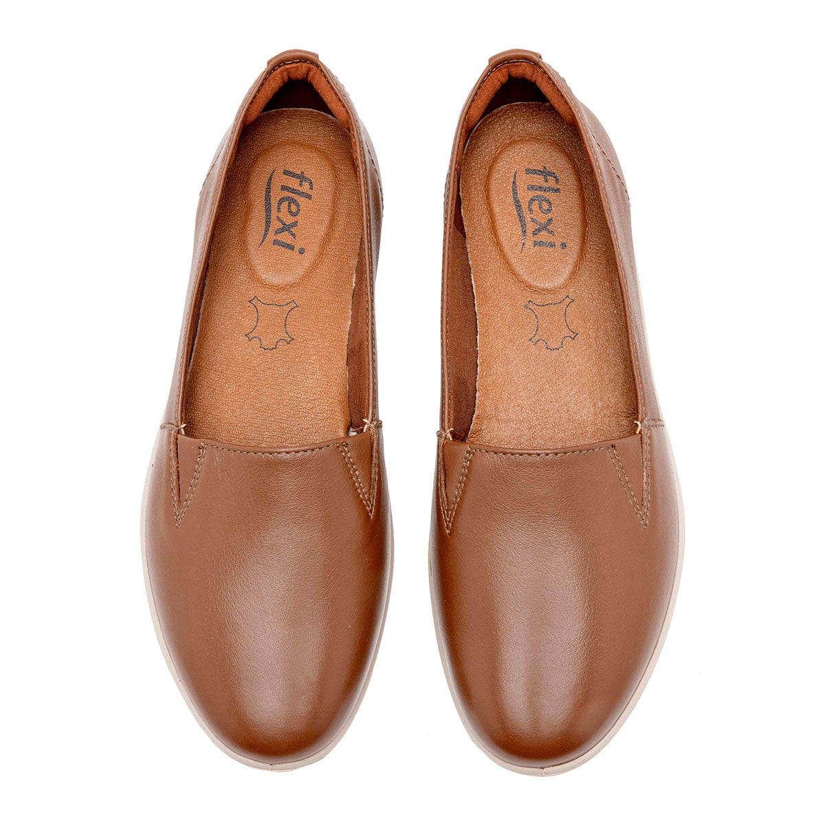 Zapato casual piel Flexi para mujer