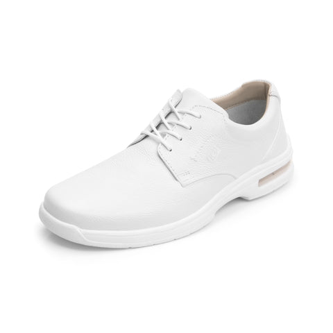 Zapato casual personal hospitales para Hombre marca Flexi Blanco